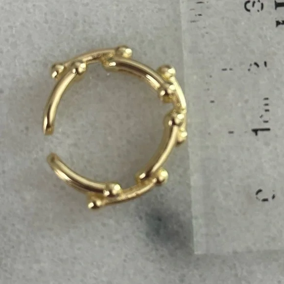Gold Chain Link Chunky Ring Brand New - Picture 4 of 4